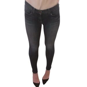 J Brand Medium Indigo Blue Wash Skinny Leg Stretch Denim Blue Jeans Pants - 27